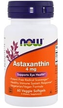 NOW Foods Astaxanthin 4 mg 60 caps