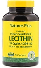 Nature's Plus Lecithin 1200 mg 90 Softgels Лецитин