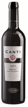 Вино Canti Merlot IGT Veneto красное полусладкое 11.5 % 0.75 л (BWT2390)