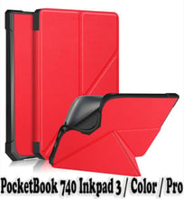 BeCover Ultra Slim Origami Red for PocketBook 740 Inkpad 3/Color/Pro (707457)