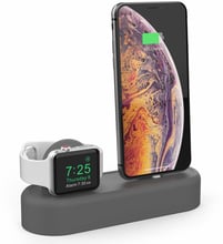 AhaStyle Dock Stand Dark Grey (AHA-01560-GRY) for Apple iPhone and Apple Watch