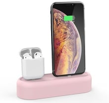 AhaStyle Dock Stand Pink (AHA-01550-PNK) for Apple iPhone and Apple AirPods