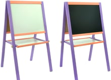 Мольберт Игруша с магнитной доской Фиолетово-оранжевый (47990)