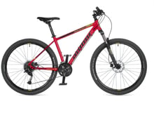 Велосипед AUTHOR (2023) Solution 27.5", рама 17", красный (лимонный)/черный (2023093)