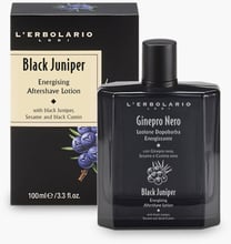 L'Erbolario Black Juniper Energising Aftershave Lotion Лосьон после бритья Черный Можжевельник 100 ml