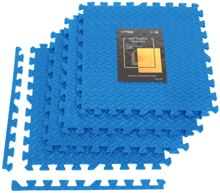 4FIZJO Mat Puzzle EVA пазл (ласточкин хвост) 120 x 120 x 1 cм XR-0237 Blue