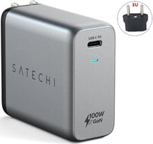 Satechi USB-C Wall Charger Gan 100W Space Gray (ST-UC100WSM-EU)