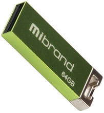Mibrand 64GB Сhameleon Light Green USB 2.0 (MI2.0/CH64U6LG)