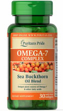 Puritan's Pride Omega-7 Complex Sea Buckthorn Oil Blend-30 Softgels