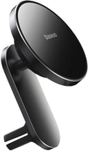Baseus Car Holder Big Energy MagSafe Wireless Charger 15W Black (WXJN-01) for iPhone 15 I 14 I 13 I 12 series