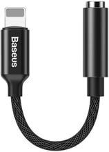 Baseus Adapter Male Lightning to 3.5mm Black (CALL3-01)