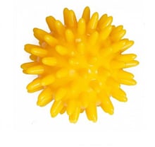 Мяч массажный Doctor Life ПВХ размер 6 см желтый (11861)