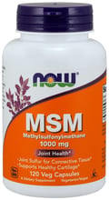 NOW Foods MSM 1000 mg Veg Capsules 120 caps