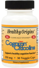 Healthy Origins, Cognizin Citicoline, 250 mg, 30 Veggie Caps (Discontinued Item) (HO42022)