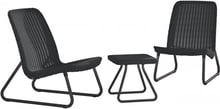 Комплект мебели Keter Rio patio set серый (7290103662431)