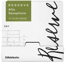 Трости для альт саксофона D`ADDARIO DJR01305-B25 - Reserve - Alto Sax #3.0+ - 25 Box