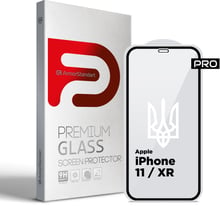 ArmorStandart Tempered Glass Pro 3D LE Black for iPhone 11 / XR (ARM65653)