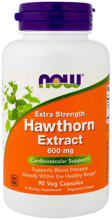 Now Foods Hawthorn Extract Extra Strength Экстракт боярышника 600 мг 90 капсул