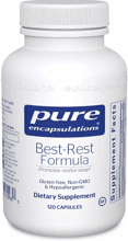 Pure Encapsulations Best-Rest Formula Витамины для спокойного сна 120 капсул