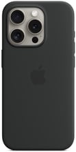 Apple Silicone Case with MagSafe Black (MT1A3) for iPhone 15 Pro