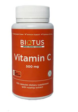 Biotus Vitamin C, 500 mg, 100 Capsules (BIO-530173)