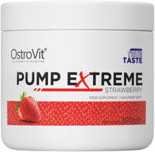 Предтренировочный комплекс OstroVit Pump Extreme 300 g / 30 servings / strawberry