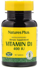 Nature's Plus Vitamin D3 400 IU 90 Tabs Витамин Д3