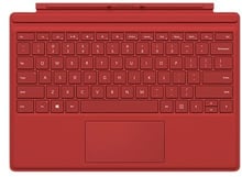 Microsoft Type Cover Surface Pro 4 Red (QC7-00005)