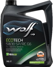 Моторное масло WOLF ECOTECH 5W30 SP/RC D1-3 4Lx4