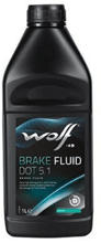 Тормозная жидкость Wolf Oil BRAKE FLUID DOT 5.1 8308307