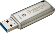 Kingston 32GB IronKey Locker Plus 50 AES Encrypted USB 3.2 (IKLP50/32GB)