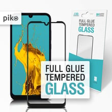 Piko Tempered Glass Full Glue Black for Motorola G9 Play