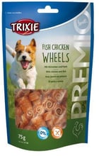 Лакомство для собак Trixie Premio Fish Chicken Wheels с курицей и рыбой 75 г (4011905317489)