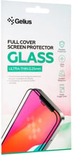 Gelius Tempered Glass Full Cover Ultra Thin 0.25mm Black for Samsung S906 Galaxy S22 Plus/S916 Galaxy S23 Plus