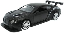 Автомодель TechnoDrive BENTLEY CONTINENTAL GT3 матовый черный 1:24 (250259)