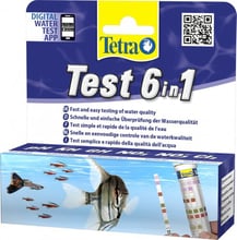 Тест для води Tetra Test 6 in 1 25 штук (4004218175488)