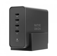 Native Union Wall Charge 4xUSB-C Desktop GaN PD 140W Black (FAST-PD140-BLK-EU)