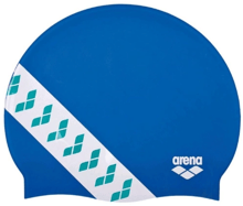 Шапочка для плавания Arena ICONS TEAM STRIPE CAP (001463-816) UNI royal