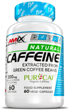 Кофеин Amix Performance Amix Natural Caffeine PurCaf 60 vege caps / 60 servings
