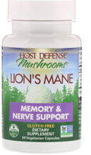 Fungi Perfecti Lion's Mane Memory & Nerve Support 30 Caps (FPI-03161)