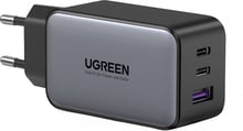 Ugreen Wall Charger 2xUSB-C+USB CD244 65W Gray (10335)
