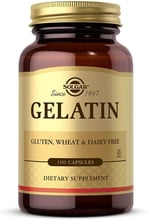 Solgar Gelatin 1680 mg Солгар Желатин 100 капсул