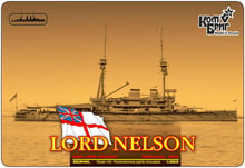 Броненосец COMBRIG HMS Lord Nelson Battleship, 1908 (Full Hull version)