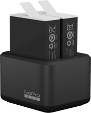 GoPro Dual Battery Charger + 2 Batteries Enduro for HERO11, HERO10, HERO9 (ADDBD-211-EU)