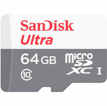 SanDisk 64GB microSDXC class 10 Ultra Light (SDSQUNR-064G-GN3MN)
