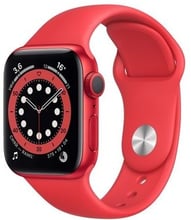 Apple Watch Series 6 40mm GPS Red Aluminum Case with (PRODUCT)RED Sport Band (M00A3) UA