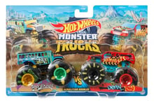 Набор Hot Wheels из 2 машинок-внедорожников серии Monster Trucks (FYJ64)