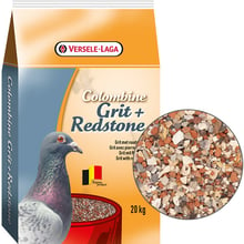 Минеральная добавка Versele-Laga Colombine Grit+RedStone для птиц с красным камнем 20 кг (36750)