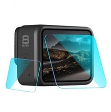Защитное стекло для линзы и двух дисплеев GoPro HERO8 Black SHOOT прозрачный XTGP550