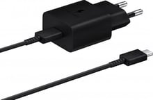 Samsung USB-C Wall Charger with Cable USB-C 15W Black (EP-T1510XBEGRU)